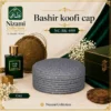 Bashir Koofi Cap Grey NC-699 Bashir Hard Koofi Cap
