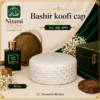 Bashir Koofi Cap White NC-699 Bashir Hard Koofi Cap