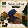 Nizami Collection Qamar Koofi Cap NC-QK-787 in multiple colors including navy blue, golden, black and brown